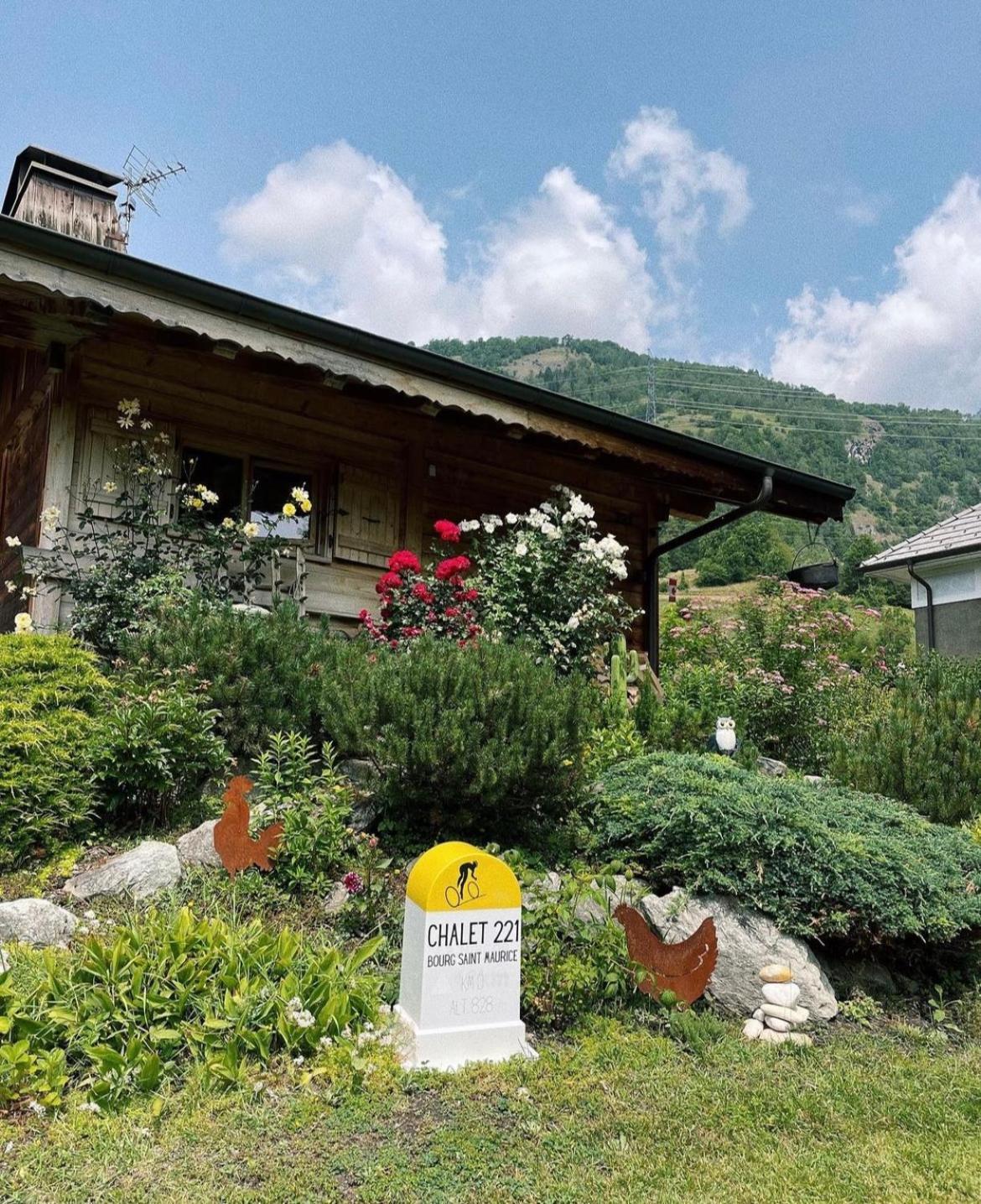 Grand Chalet A La Montagne 圣莫里斯堡 外观 照片