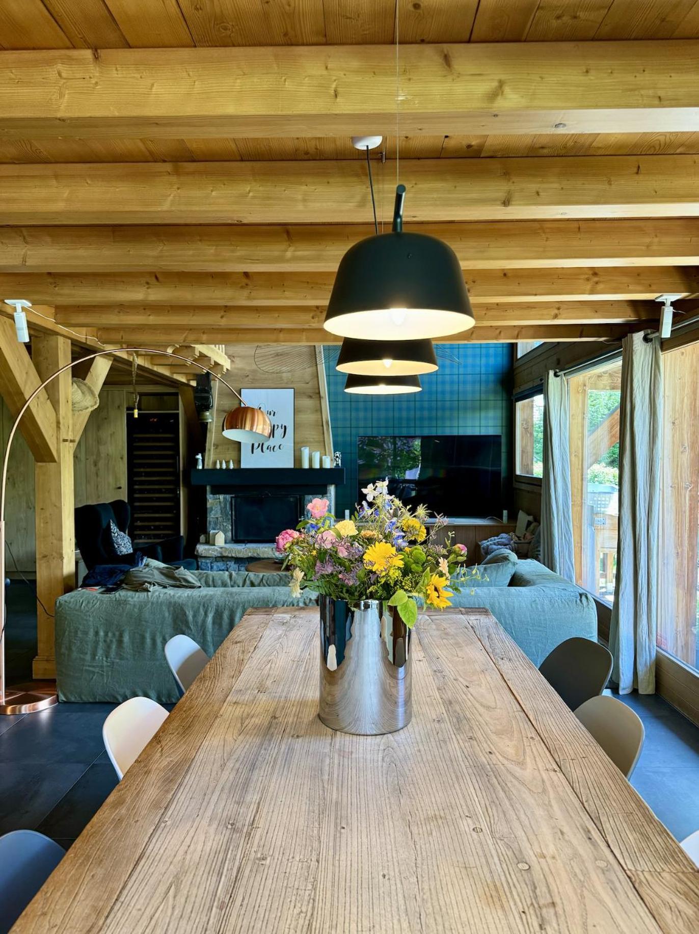 Grand Chalet A La Montagne 圣莫里斯堡 外观 照片