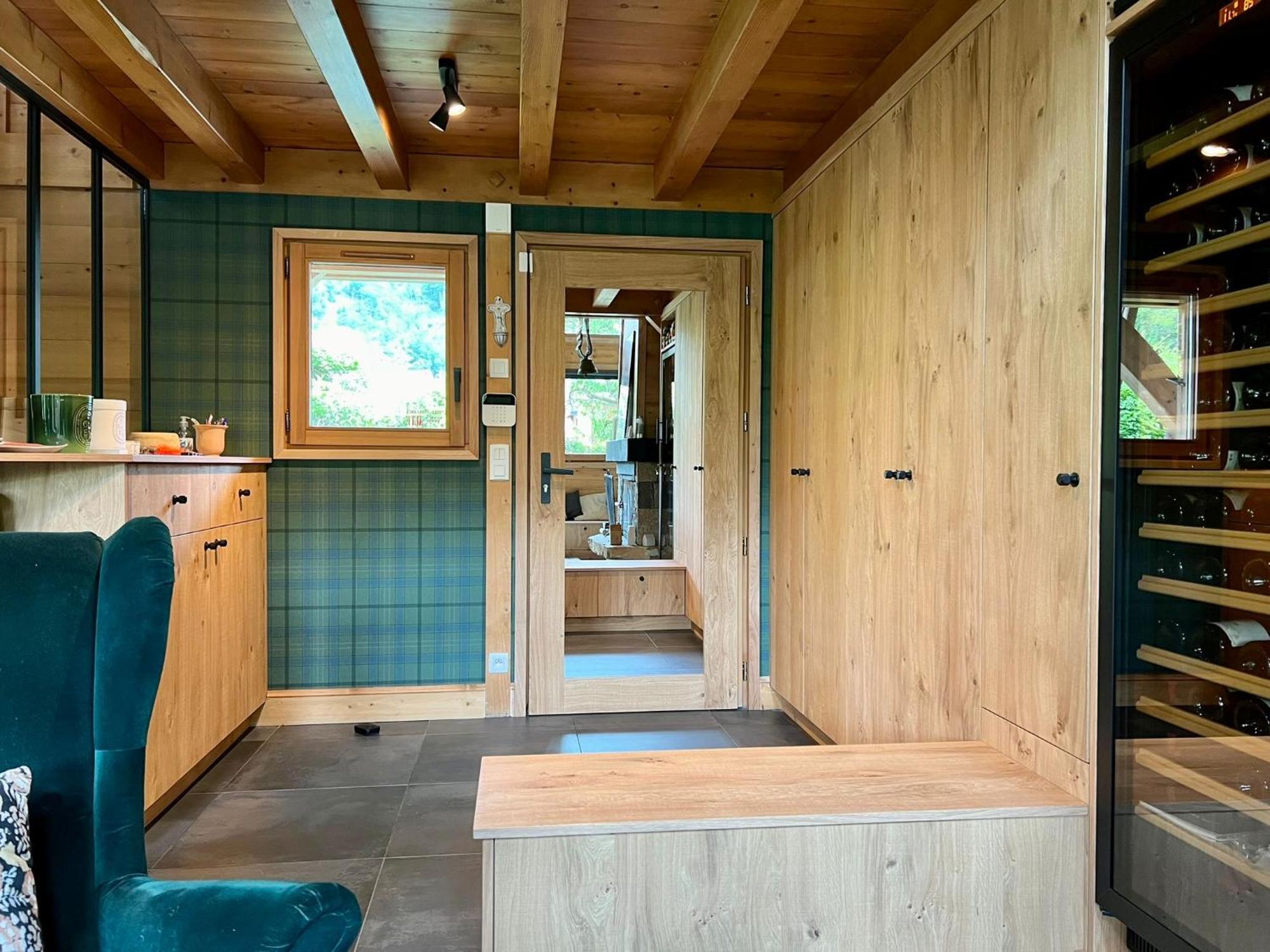 Grand Chalet A La Montagne 圣莫里斯堡 外观 照片